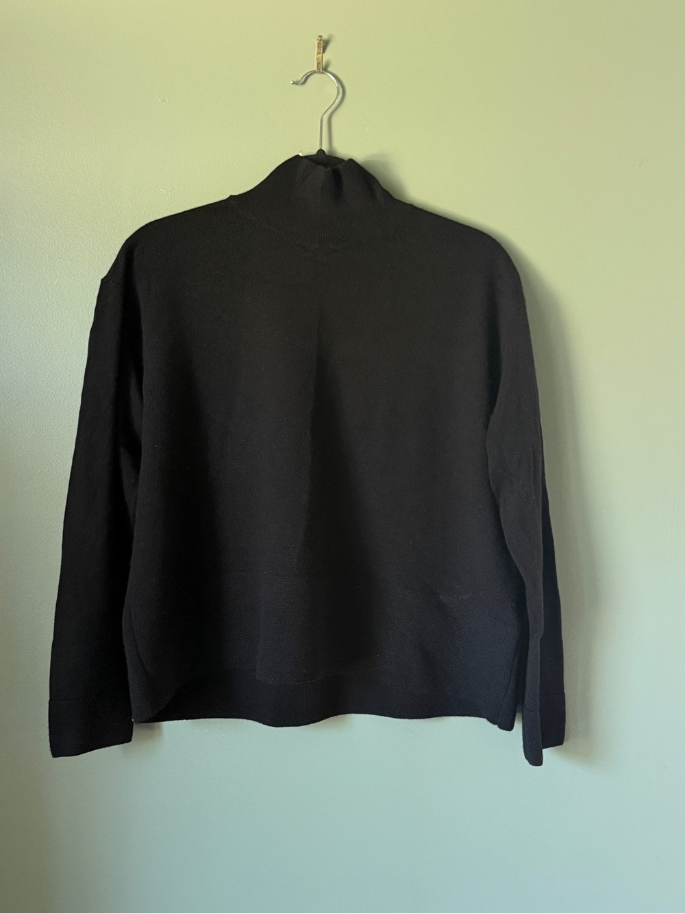 Everlane - 100% Cashmere Turtleneck Sweater - Black - Size M